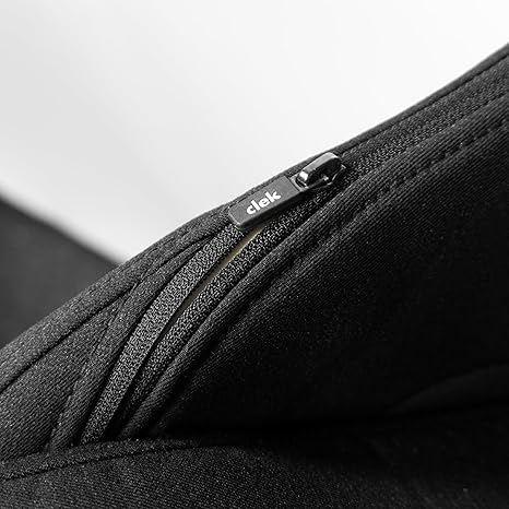 Clek Liing Infant Car Seat with Adjustable Load Leg, Compact, Lightweight Design, 7 Recline Positions, Easy-to-Use Rigid Latch, and Flame Retardant-Free (Railroad Ziip)