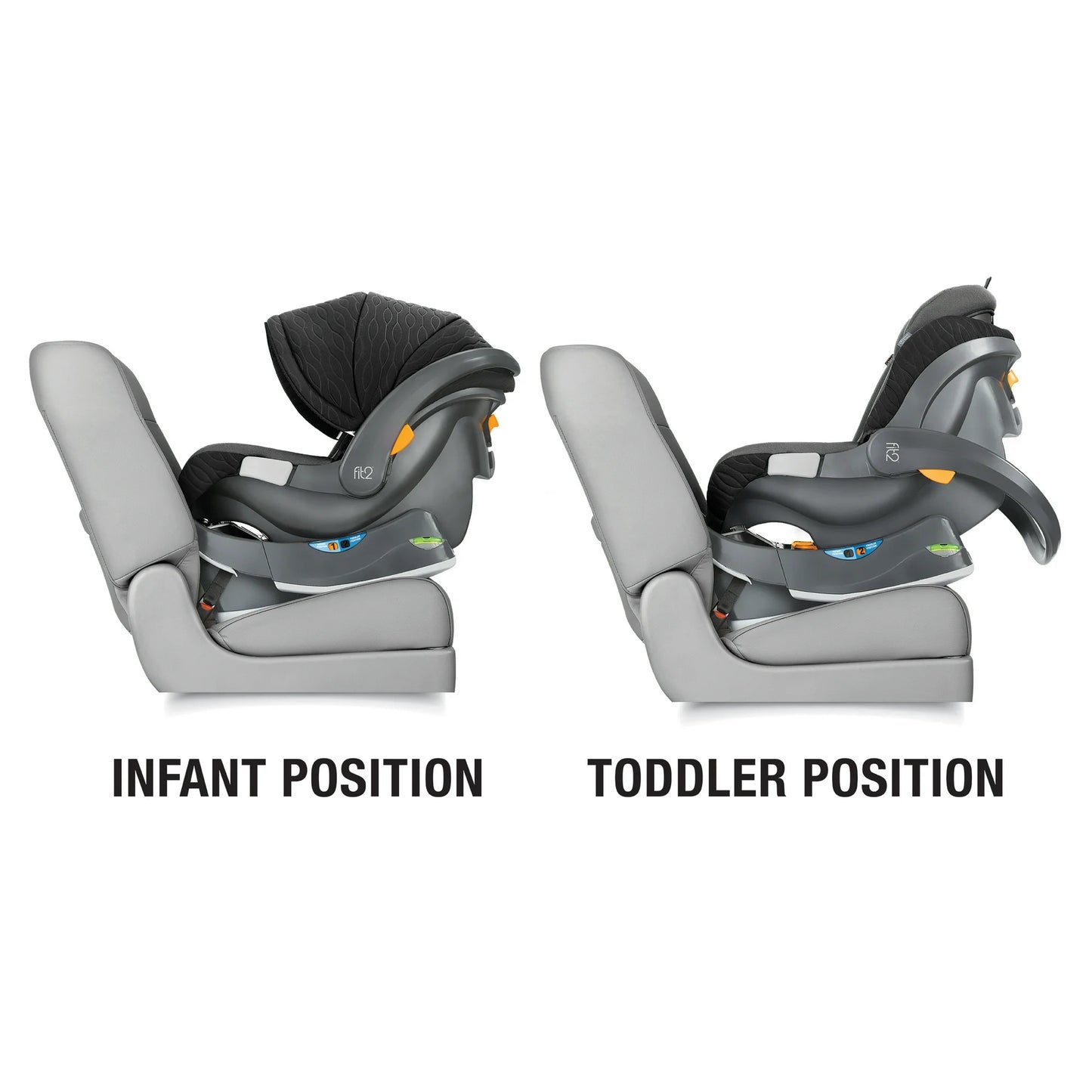 Chicco Fit2 35 lbs Infant & Toddler Car Seat - Venture (Grey)