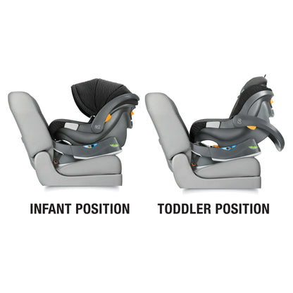Chicco Fit2 35 lbs Infant & Toddler Car Seat - Venture (Grey)