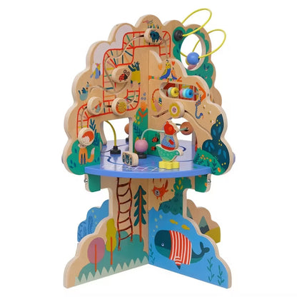 Manhattan Toy Playground Adventure Wooden Toddler Activity Center
