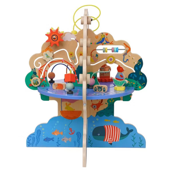 Manhattan Toy Playground Adventure Wooden Toddler Activity Center