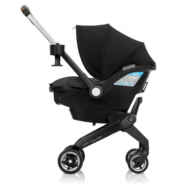Evenflo Shyft DualRide Travel System with Carryall Storage