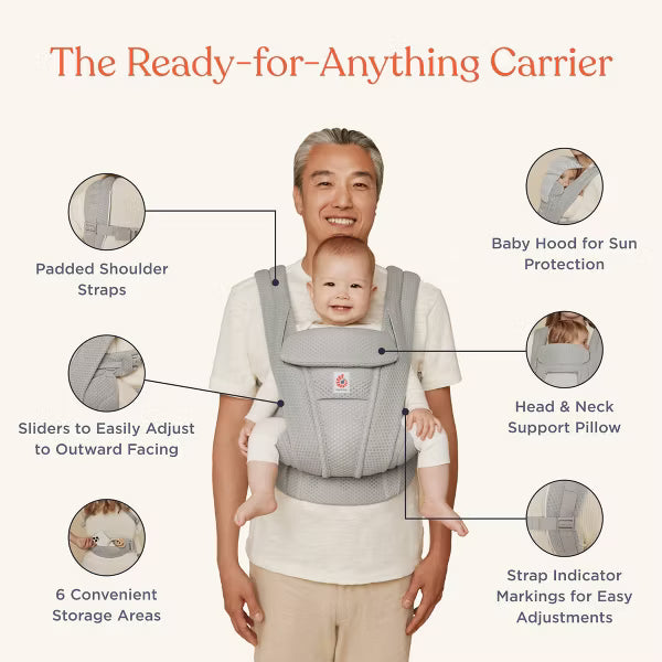 Ergobaby Omni Deluxe Cotton All-in-One Baby Carrier