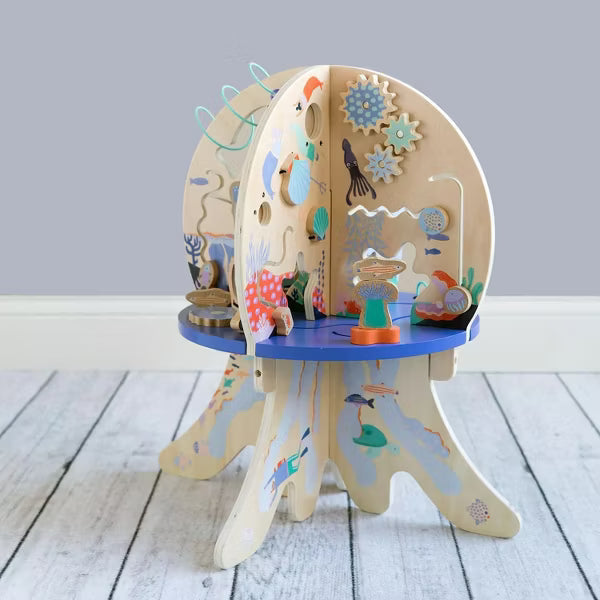 Manhattan Toy Sea Adventure Wooden Toddler Activity Center