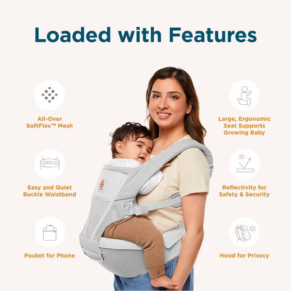 Ergobaby Alta 1 in 1: Carrier & Hip Seat