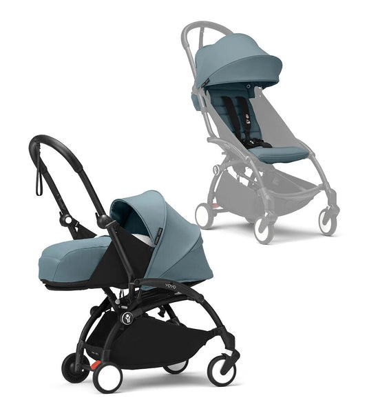 YOYO³ Stroller with Newborn Pack and 6+ Months Color Pack
